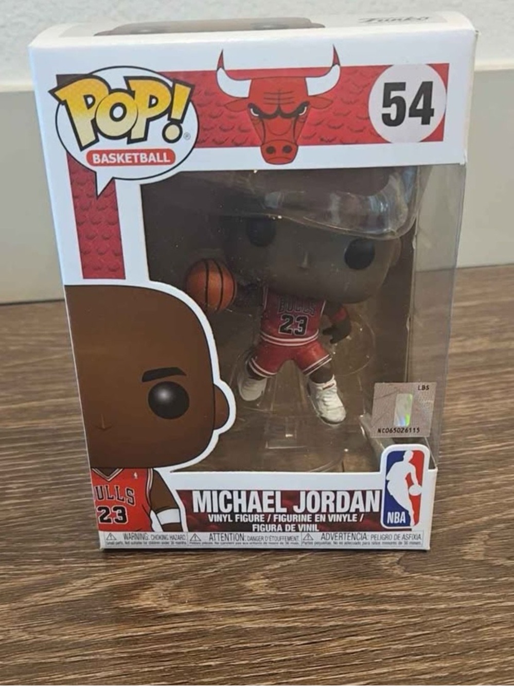 Michael Jordan Funko Pop/ Chicago Bulls/#54/new/ original packed.